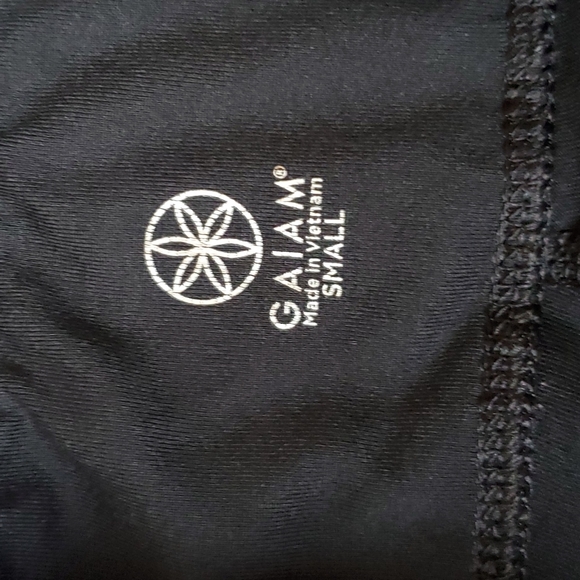 GAIAM Pants & Jumpsuits | Gaiam Size Small Ruched Black Leggings | Poshmark